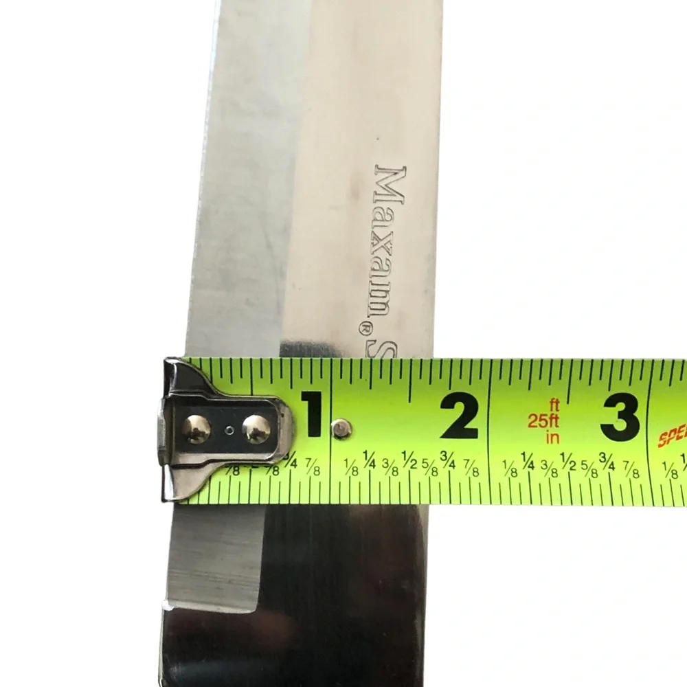 Maxam Precision Hollow Ground Fine Stainless Steel Knives